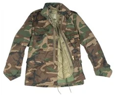 Mil-Tec Vaikiška striukė US M65, WOODLAND