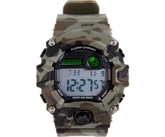Skyway Technology DELTA TACTICS analoginis-skaitmeninis laikrodis, CAMO