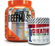 Extrifit Sport Nutrition Extrifit Beef Mass 1500 g. + FEN Creatine 300g (Papildai masės auginimui)