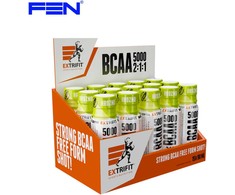Extrifit Sport Nutrition Extrifit SHOT BCAA 5000 mg 15 vnt x 90 ml (BCAA amino rūgštys)