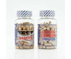 Fen Papildai Sportui Papildų rinkinys vyrams: FEN Test Booster + Ashwagandha KSM-66