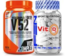 Fen Sport Nutrition Extrifit V52 + FEN D Vitaminas 5000 IU 2 vienetai