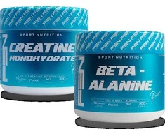 Fen Sport Nutrition FEN Creatine pure 300g + FEN Beta Alanine pure 300g.