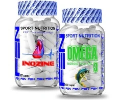 Fen Sport Nutrition FEN Omega 3 + FEN Inosine + geležis Papildų rinkinys širdžiai