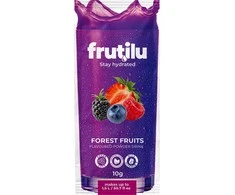 Frutilu becukris gėrimas miško uogų skonio