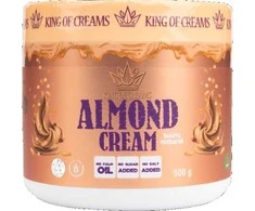 King of Creams® Almond cream 500g. - natūralus migdolų kremas