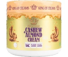 King of Creams® Cashew &amp; Almond Kreminis 500g. - natūralus anakardžių ir migdolų kremas