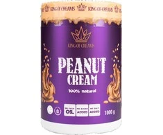 King of Creams peanut cream® 1000 g. - natūralus žemės riešutų kremas