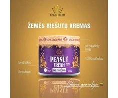 King of Creams peanut cream® 500g. - žemės riešutų kremas