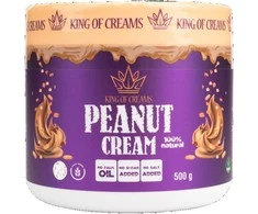 King of Creams peanut cream® 500g. - žemės riešutų kremas