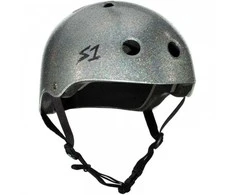 S-ONE HELMET LIFER Sidabrinis GLOSS GLITTER M