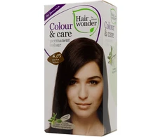 HAIRWONDER Colour &amp; Care plaukų dažai, spalva kavos ruda 4.03, 100 ml