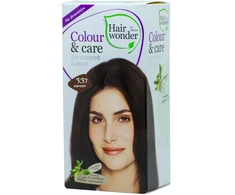 HAIRWONDER Colour &amp; Care plaukų dažai, spalva espresso 3.37, 100 ml