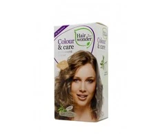 Hair Wonder Hairwonder Colour &amp; Care ilagalaikiai plaukų dažai be amoniako spalva vidutinė blondinė 7