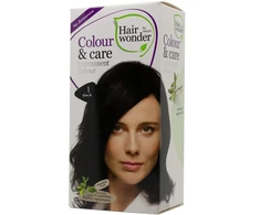 HAIRWONDER Colour &amp; Care plaukų dažai, spalva juoda 1, 100 ml