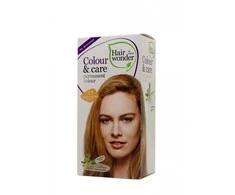 Hair Wonder Hairwonder Colour &amp; Care ilgalaikiai plaukų dažai be amoniako spalva vidutinė aukso blondinė 7.3