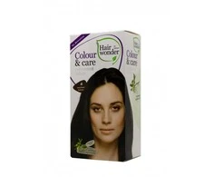 Hair Wonder Hairwonder Colour &amp; Care ilgalaikiai plaukų dažai be amoniako spalva vidutinė ruda 4