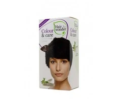 Hair Wonder Hairwonder Colour &amp; Care ilgalaikiai plaukų dažai be amoniako spalva tamsi ruda 3