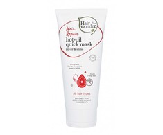 Hair Wonder Hairwonder Greito poveikio kaukė plaukų būklei atstatyti Hot Oil Quick Mask