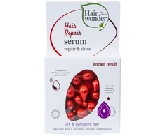 Hairwonder Serumo kapsulės plaukų maitinimui ir šilkiniam švelnumui 14 vnt