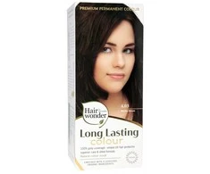 Henna Plus Hairwonder ilgalaikiai plaukų dažai su 9 ekologiškais ekstraktais, spalva kavos ruda 4.03