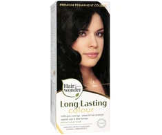 Henna Plus HAIRWONDER Ilgalaikiai plaukų dažai, spalva juoda 1