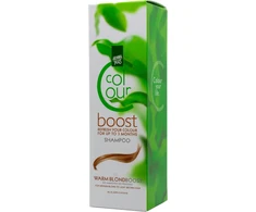 Henna Plus Hennaplus dažantis šampūnas Colour Boost spalva šilta blondinė