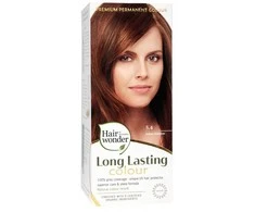 Henna Plus Hairwonder ilgalaikiai plaukų dažai su 9 ekologiškais ekstraktais, spalva Indijos vasara 5.4