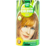 Henna Plus Hairwonder ilgalaikiai plaukų dažai su 9 ekologiškais augaliniais ekstraktais, spalva cinamono 7.38