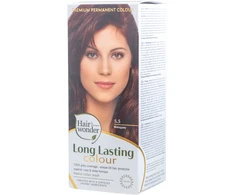 Henna Plus Hairwonder Ilgalaikiai plaukų dažai su 9 ekologiškais ekstraktais, spalva raudonmedžio 5.5