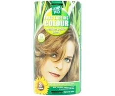 Henna Plus Hairwonder ilgalaikiai plaukų dažai su 9 ekologiškais augaliniais ekstraktais, spalva vidutinė blondinė aukso atspavio 7.3