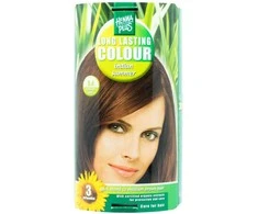 Henna Plus Hairwonder ilgalaikiai plaukų dažai su 9 ekologiškais ekstraktais, spalva Indijos vasara 5.4