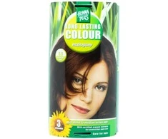 Henna Plus Hairwonder Ilgalaikiai plaukų dažai su 9 ekologiškais ekstraktais, spalva raudonmedžio 5.5