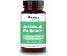 Vitavea Artišokai, ridikai ir varnalėšos, 30 tablečių