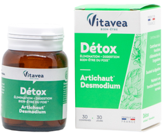 Prancūzija Vitavea Detox Artišokų ir kibiosios jakšūnės ekstraktai