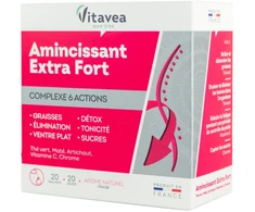 VITAVEA Efektyviam lieknėjimui Extra strong slimming, 20 paketėlių