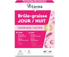 Prancūzija VITAVEA FAT BURNER DAY NIGHT Riebalų degintojas