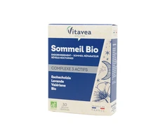 Vitavea Geram miegui Sommeil Bio, 30 augalinės kilmės kapsulių