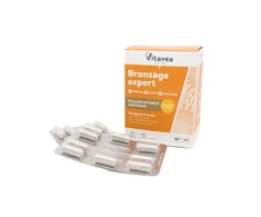 VITAVEA BRONZAGE EXPERT įdegio ekspertas, 40 augalinės kilmės kapsulių