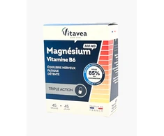 Prancūzija Vitavea Magnis + vitaminas B6 45 kapsulės