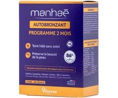 Prancūzija Vitavea Manhaé Autobronzant savaiminiam įdegiui