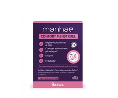 Prancūzija VITAVEA Manhaé Menstruacijų komfortui, 45 augalinės kilmės kapsulės