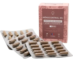 VITAVEA MENOCONTROL 45+ svorio kontrolei, 45 augalinės kilmės kapsulės