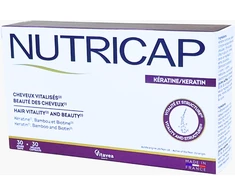 VITAVEA Nutricap Keratine plaukams, 30 augalinės kilmės kapsulių.