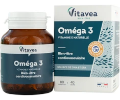 Prancūzija VITAVEA OMEGA 3 su natūralios kilmės vitaminu E