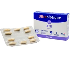 Vitavea Ultrabiotique ATB PROTECT gyvosios bakterijos vartojantiems antibiotikus, 10 augalinės kilmės kapsulių