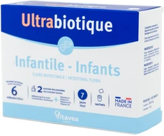 Prancūzija VITAVEA Ultrabiotique gerosios bakterijos vaikams su vitaminais D3 ir A