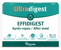 VITAVEA Ultradigest Effidigest virškinimui, 24 tirpstančios tabletės