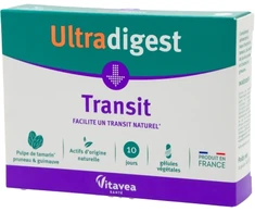 Vitavea Ultradigest Transit reguliariai žarnyno veiklai, 10 augalinės kilmės kapsulių