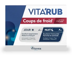Vitavea VITA’RUB Coups de Froid peršalimo laikotarpiui, 12 augalinės kilmės kapsulių